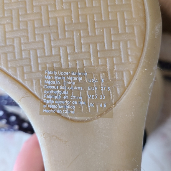 NWT Montego Bay Club Wraparound Espadrille Wedges Size 6 ♡ - Picture 6 of 6